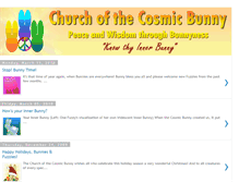 Tablet Screenshot of bunnychurch.com